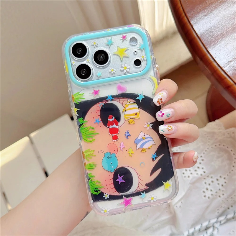 Aquarium Fish Quotes - Summer Viewing Fish Tank Cartoon Phone
