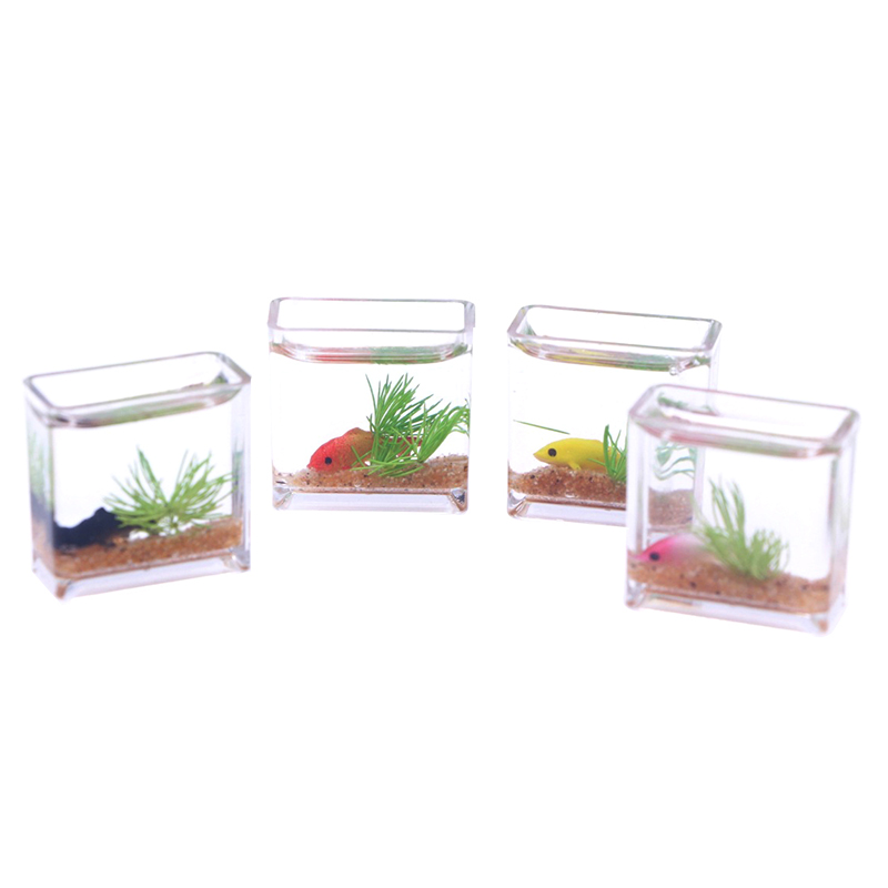 1Pc 1:12 Dollhouse Miniature F - Aquarium Fish House recensione e prezzo