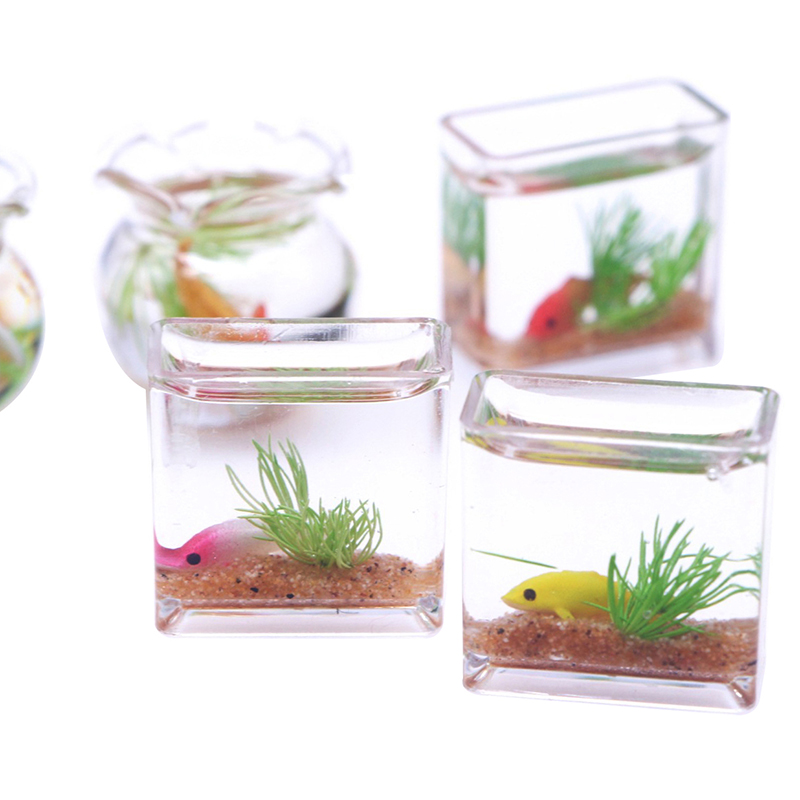 1Pc 1:12 Dollhouse Miniature F - Aquarium Fish House recensione e prezzo