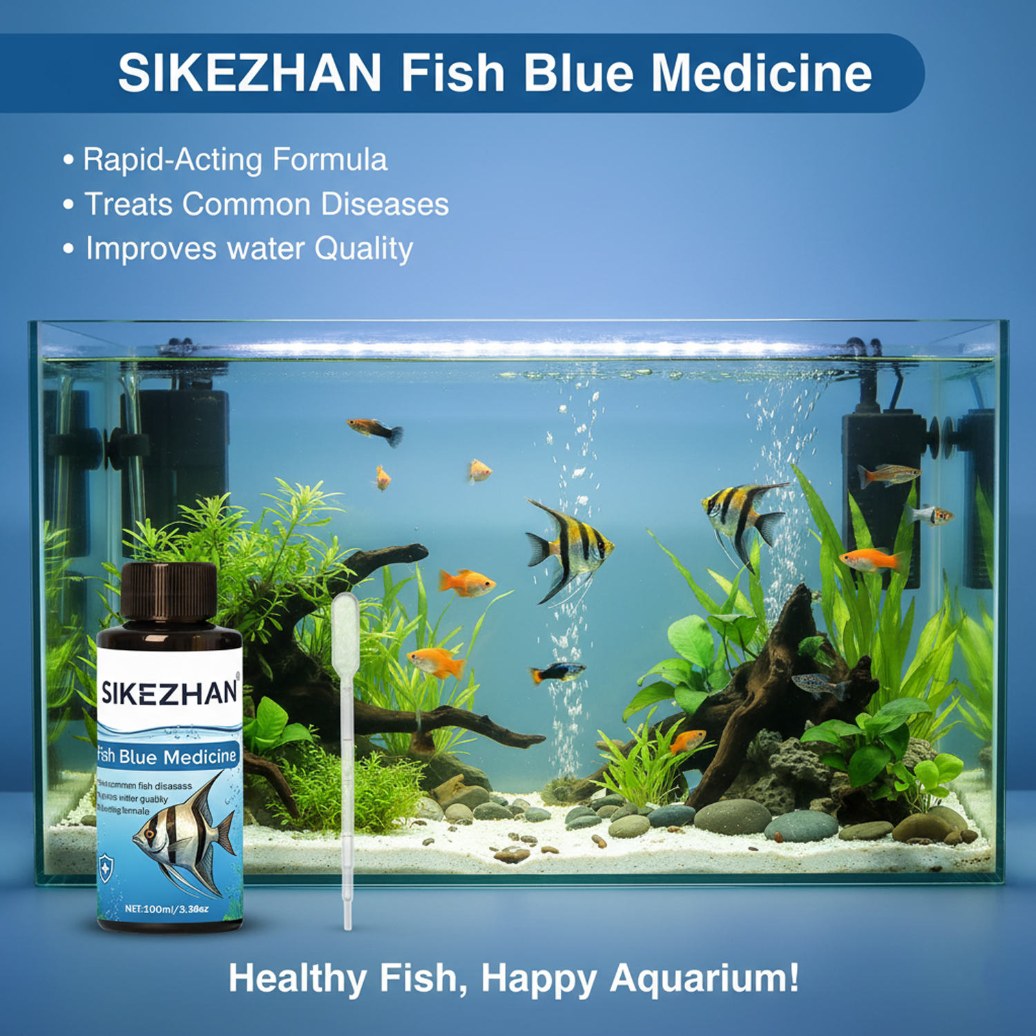 Large 500ml Methylene Blue Fis - Aquarium Xxl recensione e prezzo