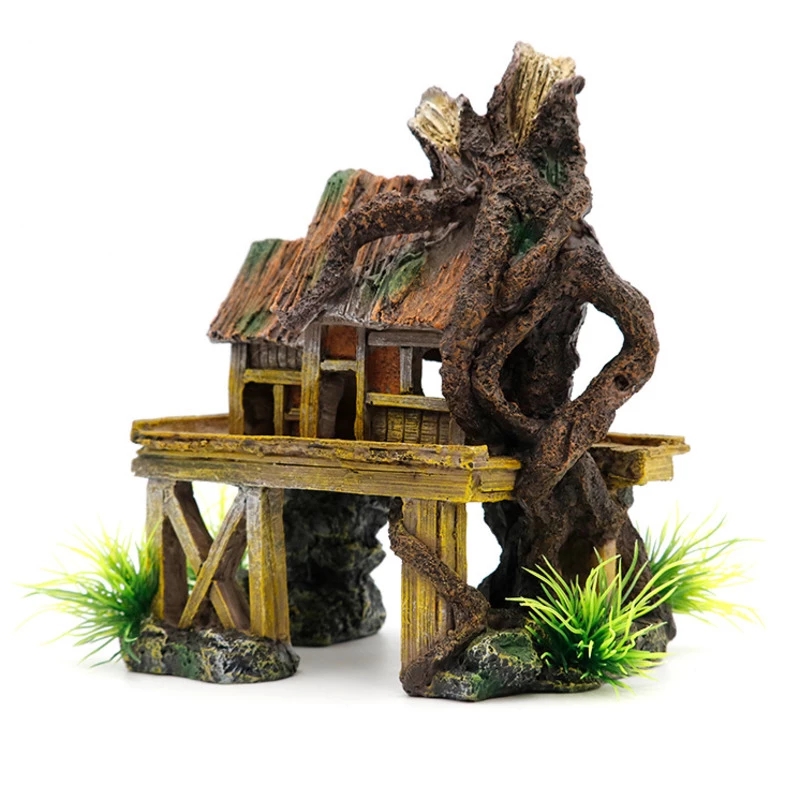 A71Z Aquarium Decoration Artif - Aquarium Fish House recensione e prezzo