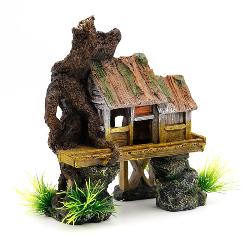A71Z Aquarium Decoration Artif - Aquarium Fish House recensione e prezzo