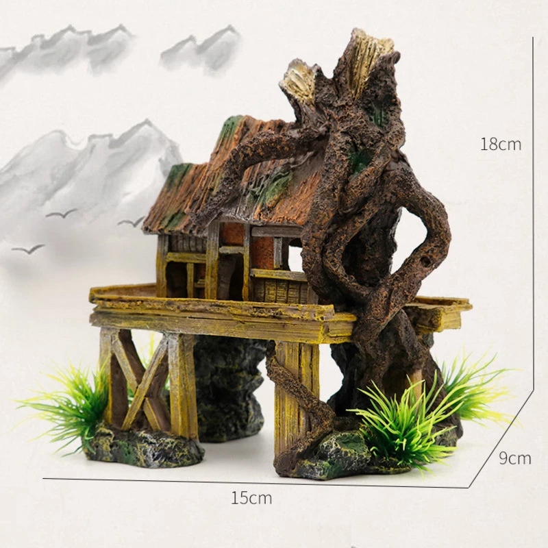 A71Z Aquarium Decoration Artif - Aquarium Fish House recensione e prezzo
