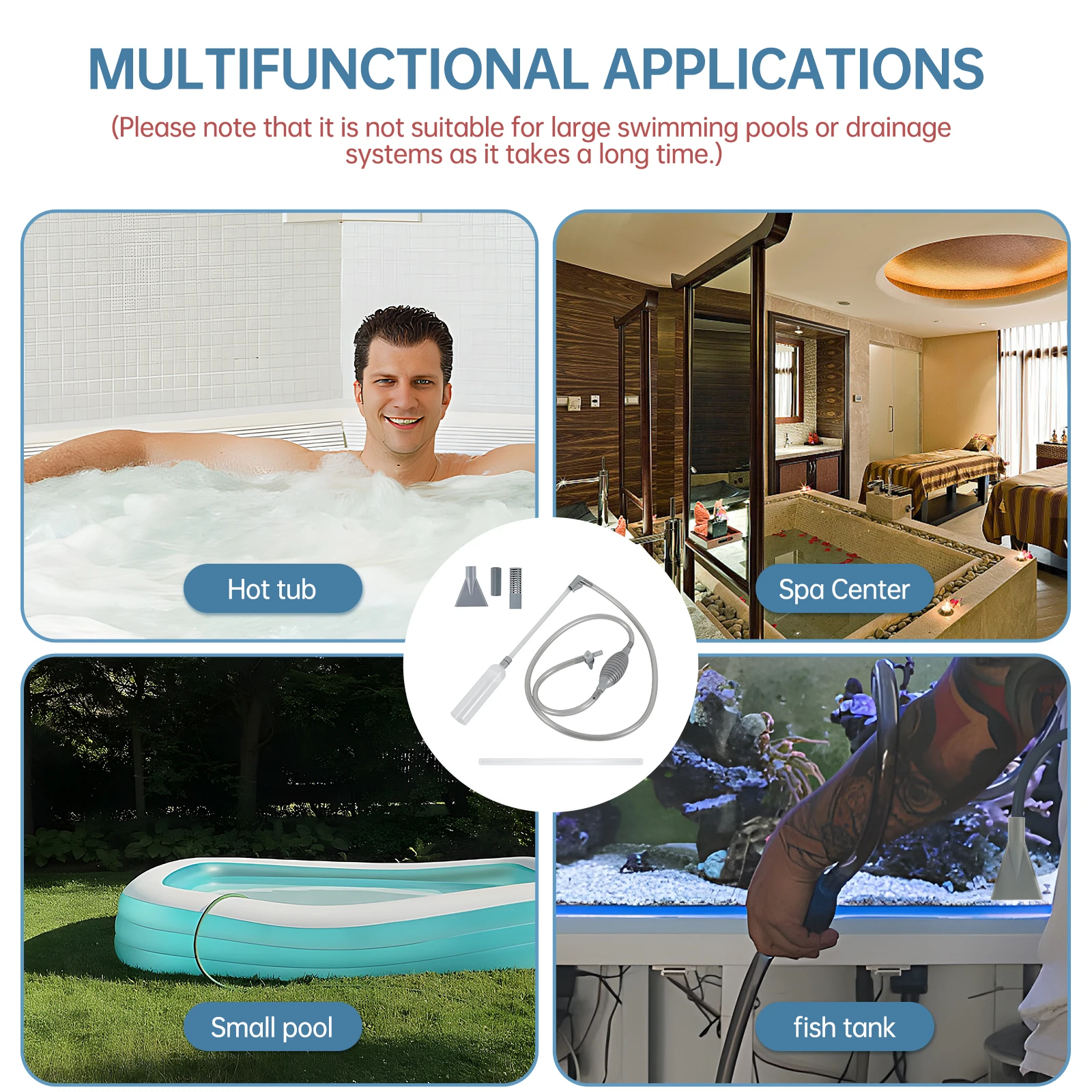 Hot Tub Vacuum Cleaner 10ft Sw - Aquarium Fish House recensione e prezzo
