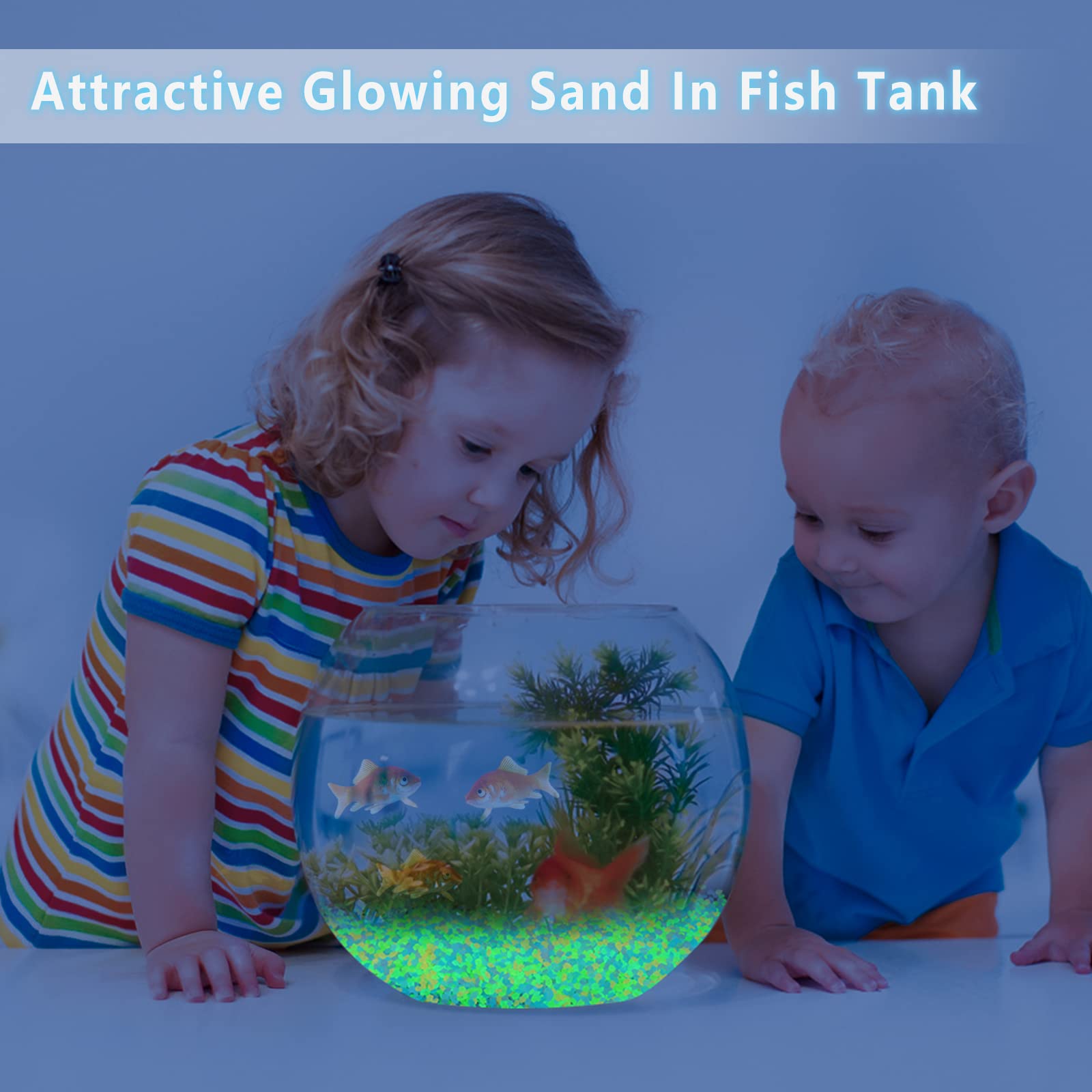 1000Pcs Luminous Sand Glow In  - Aquarium Fish House recensione e prezzo