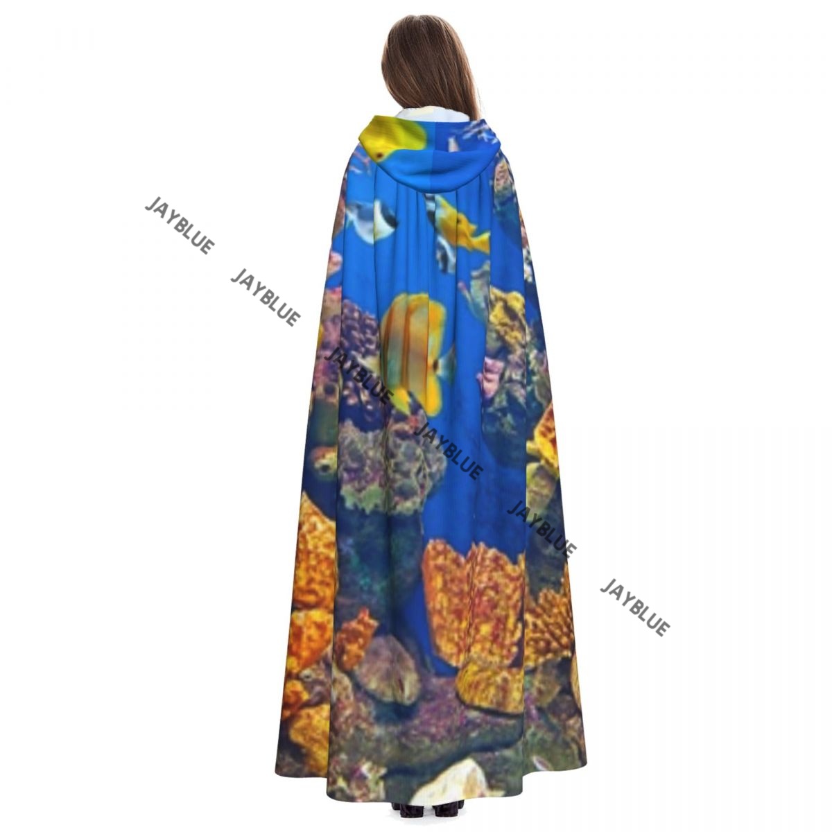 Long Cape Cloak Colorful Aquar - Aquarium Queen Fish recensione e prezzo