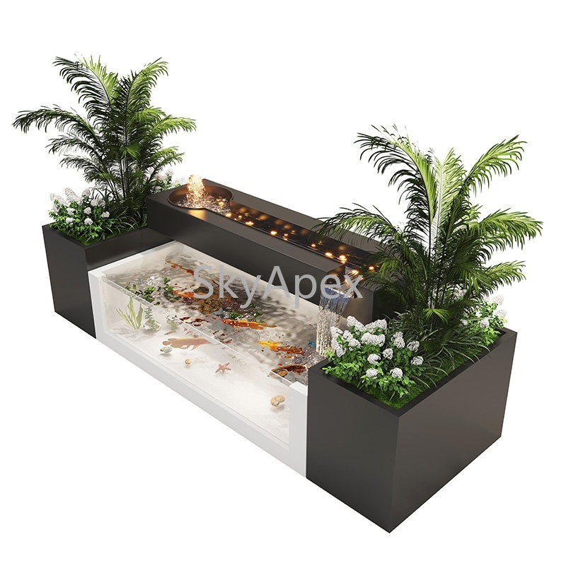 Stainless Steel Finished Court - Aquarium Xxl recensione e prezzo