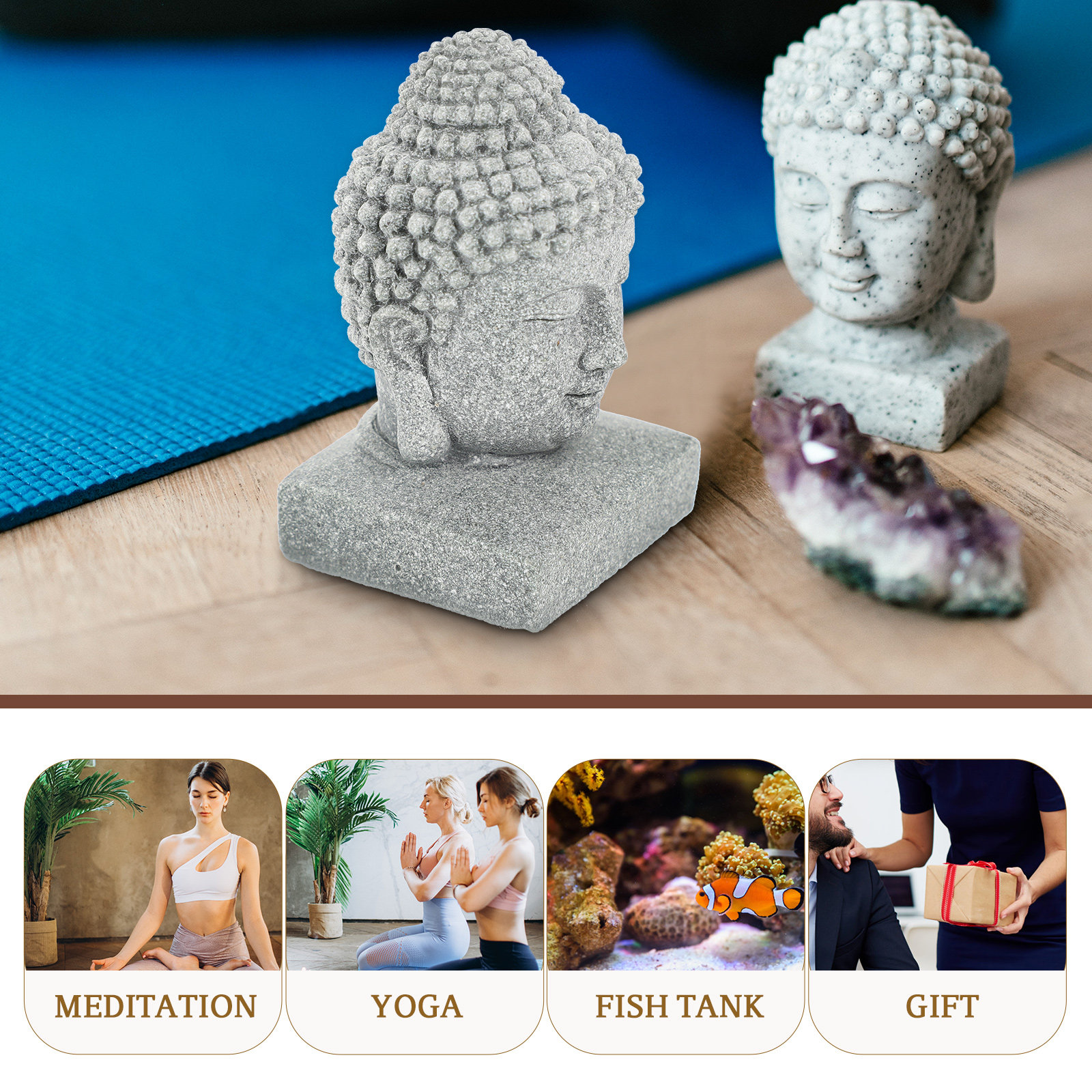 Desktop Buddha Statue Chinese  - Aquarium Fish Usa recensione e prezzo
