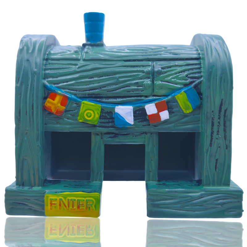 6pcs SpongeBob Fish Tank Decor - Aquarium Fish House recensione e prezzo