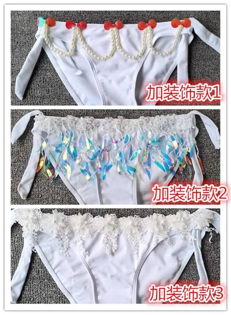 Mermaid Sequins Shell Bikini T - Aquarium Queen Fish recensione e prezzo