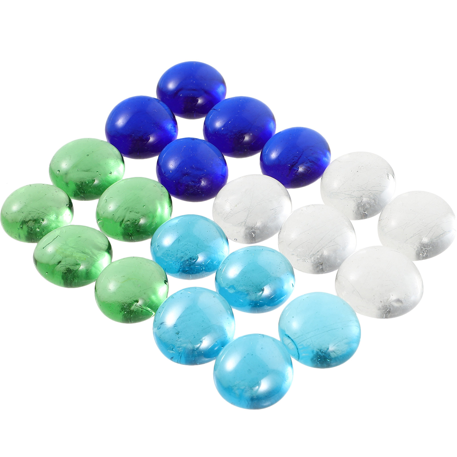 1Set Colorful Glass Beads Flat - Aquarium Fish Usa recensione e prezzo