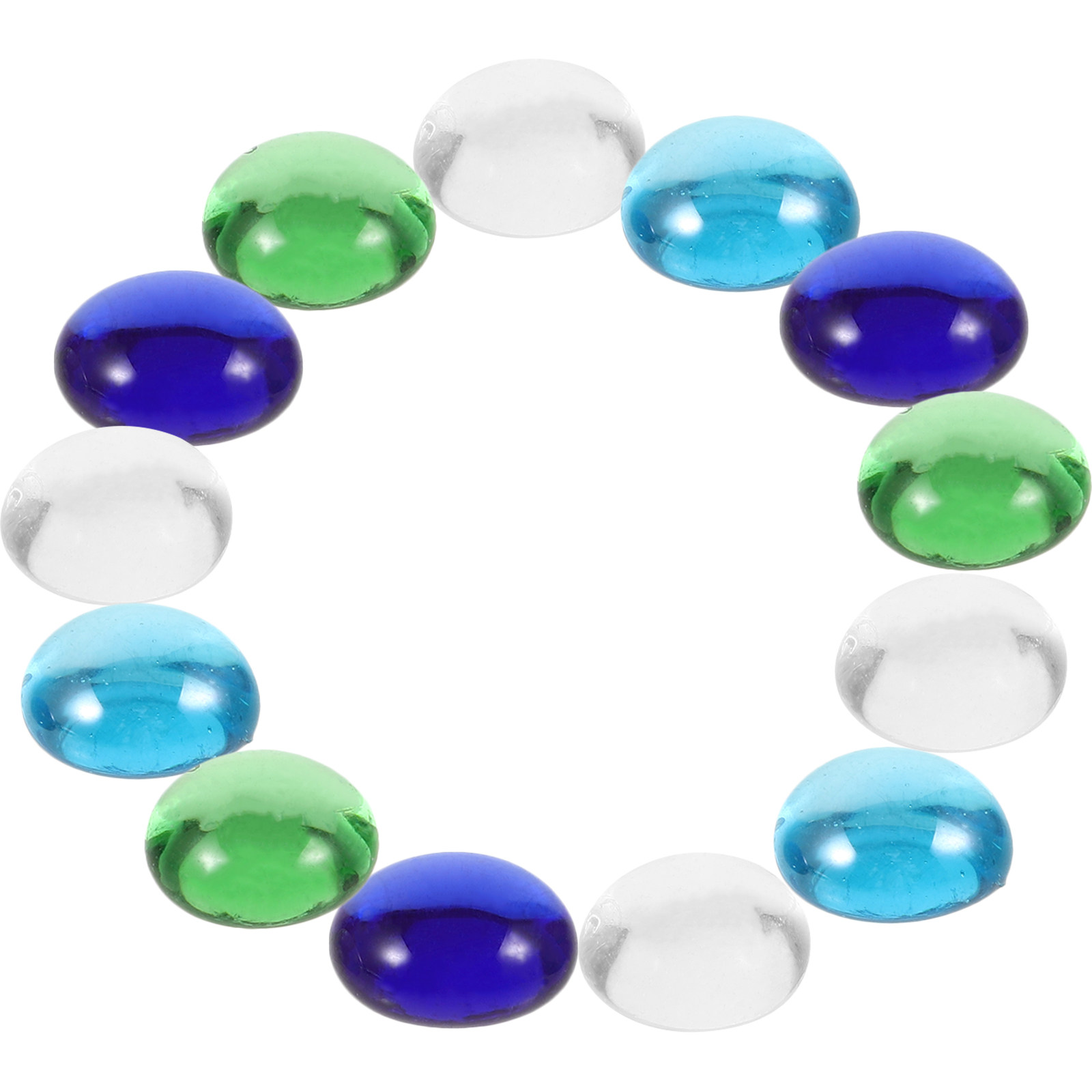 1Set Colorful Glass Beads Flat - Aquarium Fish Usa recensione e prezzo