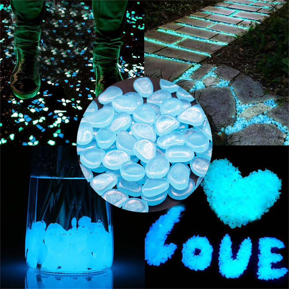 50pcs Luminous Stone Fluoresce - Aquarium Fish House recensione e prezzo