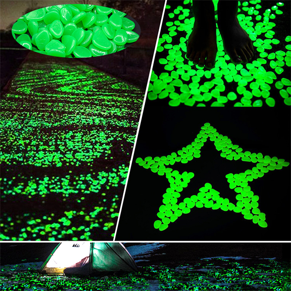 50pcs Luminous Stone Fluoresce - Aquarium Fish House recensione e prezzo