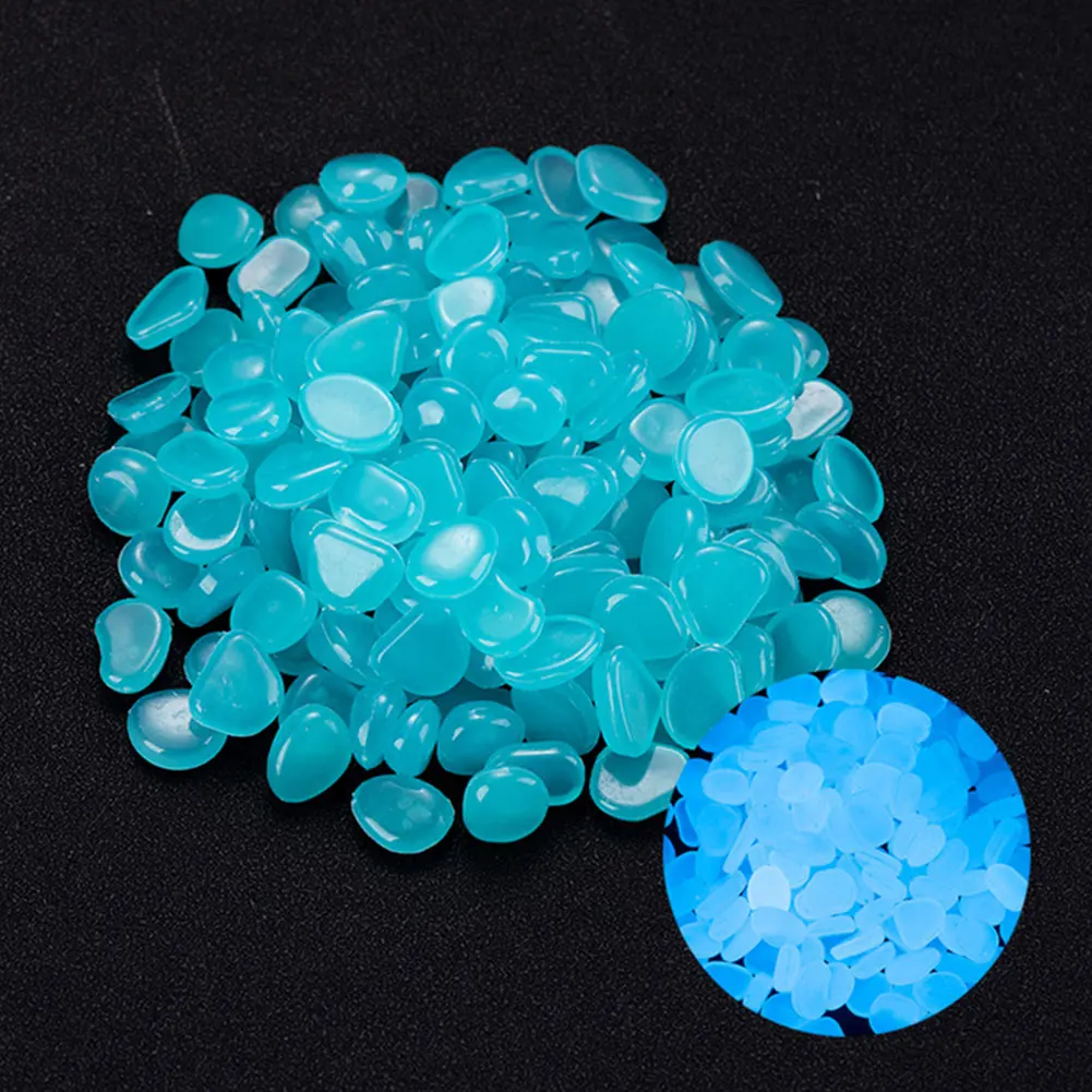 100Pcs Pebbles Glow In The Dar - Aquarium Fish House recensione e prezzo