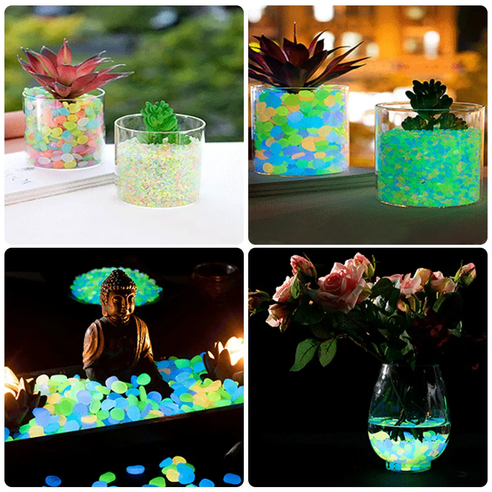 100Pcs Pebbles Glow In The Dar - Aquarium Fish House recensione e prezzo